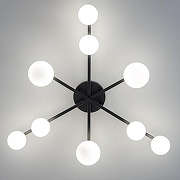 Люстра Citilux Glob CL209291 цвет плафона/подвески Белый, цвет арматуры Черный-7