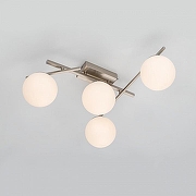 Люстра Citilux Dorsy CL223141 цвет плафона/подвески Белый, цвет арматуры Хром-12