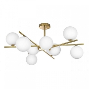 Люстра на штанге Citilux Ronny CL242193 цвет плафона/подвески Белый, цвет арматуры Золото-4