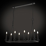 Люстра Citilux Маркиз CL471245 цвет коричневый-3