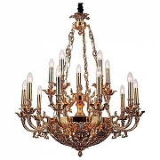 Люстра Lucia Tucci Firrnze FIRENZE 1780.15.3 antique gold цвет арматуры Золото