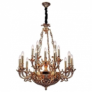Люстра Lucia Tucci Firrnze FIRENZE 1780.15.3 antique gold цвет арматуры Золото-1