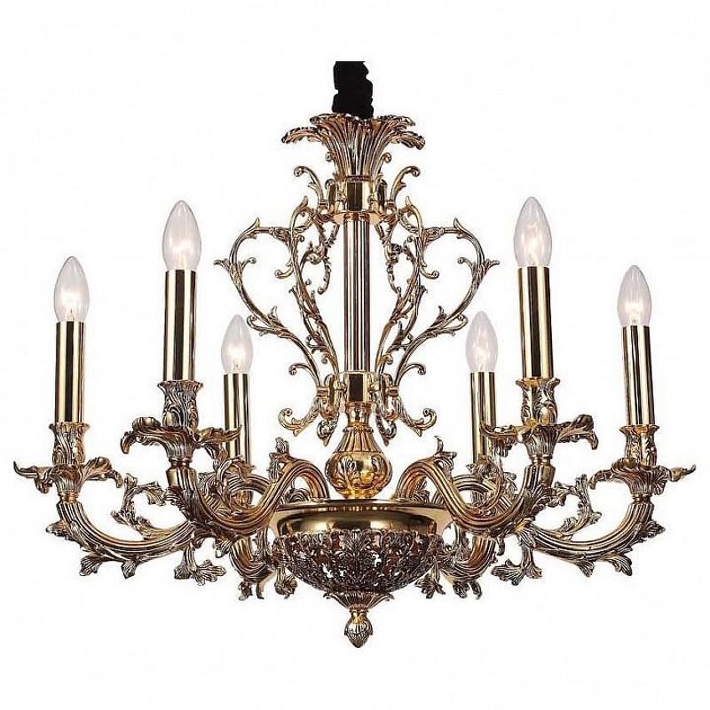 Люстра Lucia Tucci Firrnze FIRENZE 1780.6 antique gold 