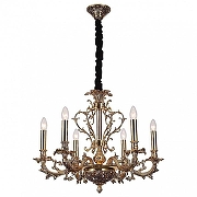 Люстра Lucia Tucci Firrnze FIRENZE 1780.6 antique gold цвет арматуры Золото-1
