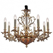 Люстра Lucia Tucci Firrnze FIRENZE 1780.8.2 antique gold цвет арматуры Золото