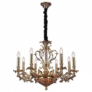 Люстра Lucia Tucci Firrnze FIRENZE 1780.8.2 antique gold цвет арматуры Золото-1