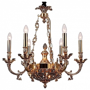 Люстра Lucia Tucci Firrnze FIRENZE 1781.6.2 antique gold цвет арматуры Золото