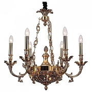 Люстра Lucia Tucci Firrnze FIRENZE 1781.8.2 antique gold цвет арматуры Золото