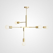 Люстра на штанге Imperiumloft Fitments FITMENTS01 цвет латунь-2