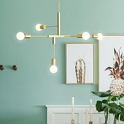 Люстра на штанге Imperiumloft Fitments FITMENTS01 цвет латунь-5