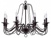 Люстра Freya Velia FR2046-PL-08-BR цвет коричневый