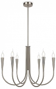 Люстра на штанге Freya Branches FR5253PL-06N цвет арматуры Никель