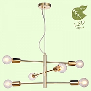 Люстра Lussole Huron GRLSP-8155 цвет золото-2