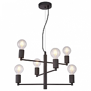 Люстра Lussole Huron GRLSP-8156 цвет черный-1