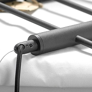 Люстра Lussole Huron GRLSP-8156 цвет черный-4