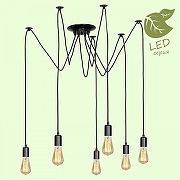 Люстра Lussole Shirley GRLSP-8172 цвет черный-1