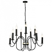 Люстра Lussole Roosevelt GRLSP-8198 цвет золото, черный-1