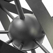 Люстра Lussole Utica GRLSP-9300 цвет черный-2