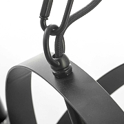 Люстра Lussole Utica GRLSP-9300 цвет черный-7