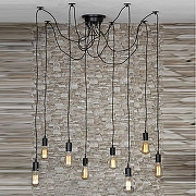 Люстра Lussole Shirley GRLSP-9840 цвет черный-2