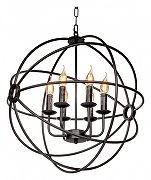 Люстра Loft it Foucaults Orb LOFT1192-6 цвет темно-коричневый