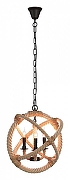 Люстра Loft it Rope LOFT1194-3 цвет коричневый, черный-1
