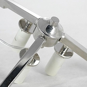 Люстра Lussole Clovis LSP-8745 цвет коричневый, хром-3