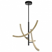 Люстра на штанге Maytoni Wabi MOD428PL-L27BK цвет черный