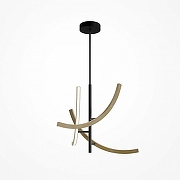 Люстра на штанге Maytoni Wabi MOD428PL-L27BK цвет черный-2