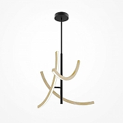 Люстра на штанге Maytoni Wabi MOD428PL-L27BK цвет черный-4