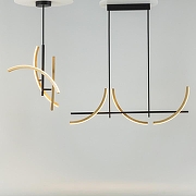 Люстра на штанге Maytoni Wabi MOD428PL-L27BK цвет черный-8