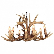 Люстра Omnilux Loureiro OML-52003-10 цвет коричневый