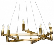 Люстра Covali PL-37020 цвет арматуры Латунь