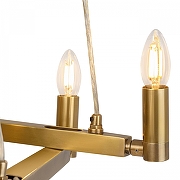 Люстра Covali PL-37020 цвет арматуры Латунь-3