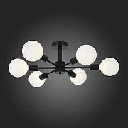 Люстра на штанге EVOLUCE Ano SL419.402.06 цвет черный-4