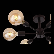 Люстра на штанге EVOLUCE Ano SL419.402.06 цвет черный-11