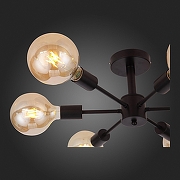 Люстра на штанге EVOLUCE Ano SL419.402.06 цвет черный-12