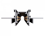 Трек встраиваемый ST-Luce SKYLINE 48 ST1004.429.12 цвет арматуры Черный-1