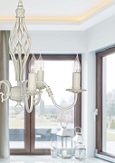 Люстра Arti Lampadari Tortora Tortora E 1.1.5 CG цвет арматуры Бежевый, Золото-3
