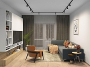 Трек накладной Denkirs DK Track Black TR1002-BK цвет арматуры Черный-4