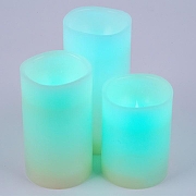 Набор из 3 свечей светодиодных Uniel UL-00007259 цвет Белый-1