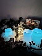 Набор из 3 свечей светодиодных Uniel UL-00007259 цвет Белый-5