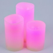 Набор из 3 свечей светодиодных Uniel UL-00007259 цвет Белый-7