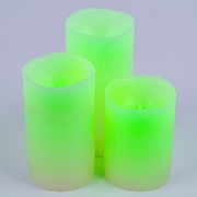 Набор из 3 свечей светодиодных Uniel UL-00007259 цвет Белый-10