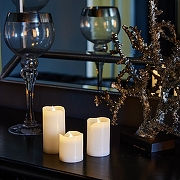 Набор из 3 свечей светодиодных Uniel UL-00008593 цвет Белый-10