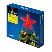 Верхушка на елку Uniel UL-00008704 цвет Красный-1