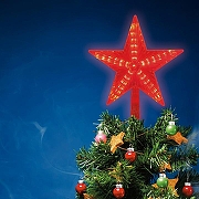 Верхушка на елку Uniel UL-00008704 цвет Красный-5