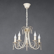 Люстра Vitaluce V1080 V1080/5 цвет бежевый с золотой патиной-2