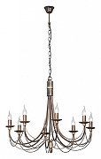 Люстра Vitaluce V1151 V1151-7/8 цвет арматуры Черный, Золото-1