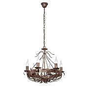 Люстра Vitaluce V1161 V1161/6 цвет коричневый-1